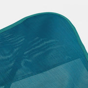 Folding sea chair in Water Green textilene BUTTERFLY GABICCE 77.5x81x h89 cm