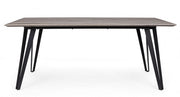 Natural style wooden table 180x90
