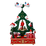 Tree wood music box cm17x12h29