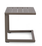 Aluminum outdoor coffee table HILDE YK14 40x40x h40 cm