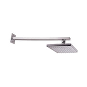 Chrome finish wall shower head