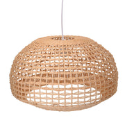 Natural rattan chandelier with ø50h30,5 cm attachment