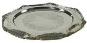 Octagonal silver plate bh-0166 Ø cm. 30