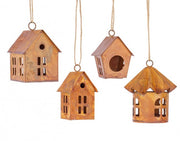 Set of 4 Lorelie House Rust Assorted Pendants - 4x