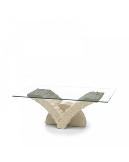Coffee table 120 x 60 - Transparent - Xenon