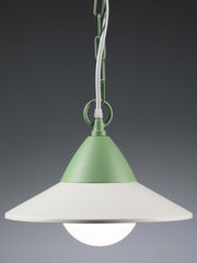 Aluminum and Metal Suspension, Opal Diffuser, 20W, 2050 Lumen Graphite