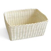 Rectangular natural rattan basket cm37xh18x27