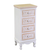 Andorra wooden cabinet 4 drawers cm37x30h84
