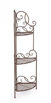 Brown Melanie 3P corner cabinet