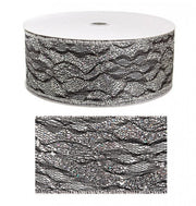 6x Silver C-Lustrino Lace Ribbon 20M