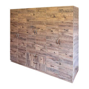 6-Door Wardrobe with 2 Drawers in Oak - 200cm x 40cm x 180cm