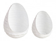 Set2 Candle Holder Shanty Drop White