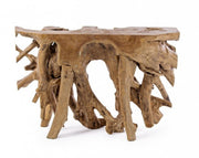 Console in Teak root cm 120 x 40 x 77 h