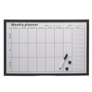 Agenda magnetic blackboard with marker cm60x40x1,5