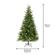 Allison pine Christmas tree H 240 x ø 152 cm