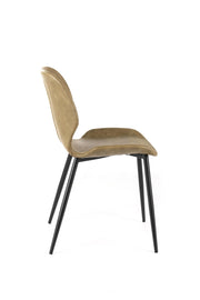 Set of 4 Soft-Touch Chairs 55cm x 45cm x 83cm