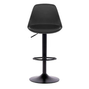 Adjustable All Black Stool 36x40x85 cm