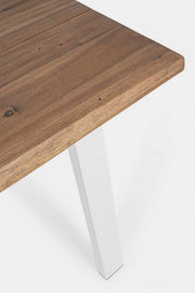 Oslo Natural-White Garden Table 100x200 cm