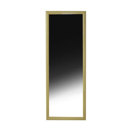 Natural rectangular mirror cm36h97