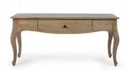 Domitille classic 1-drawer wooden coffee table