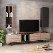 (3c) Diany 195 anthracite oak wall unit