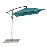 Texas arm umbrella 2x3 cm anthracite-peacock