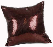 Walnut sequin cushion ca-0747 cm. 40x40