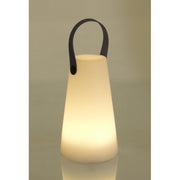 Cylindrical LED garden lamp in Polyethylene