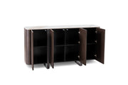 Stylish 4-Door Sideboard 160 x 40 x 85 cm
