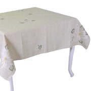 Tablecloth style 10 beige cm140x180