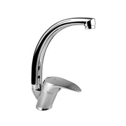 Kitchen mixer tap with chrome finish steel barrel h.26x10.3 cm