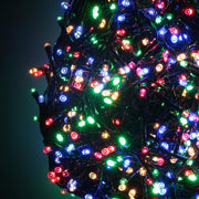 Luce filo 500 led multicolor con controller 28m
