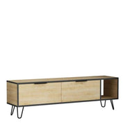 Furoki tv stand oak color 150x50