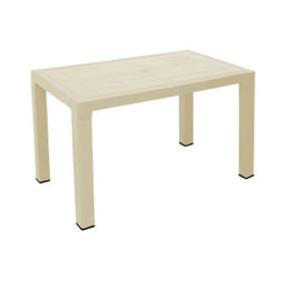 Rectangular table TAV526 beige outdoor 120x70 cm