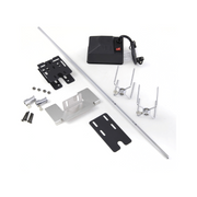 Rotisserie kit for barbecue