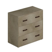 Argilla chest of drawers with 3 drawers in melamine wood cm 91x45xh81