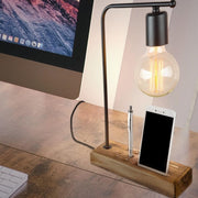 Desk lamp with cell phone holder Vito 24 xh. 39cm