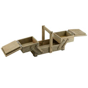 Rosewood workbench 2 drawers cm33x16h22