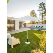 Delfi white Bizzotto outdoor umbrella 270 cm
