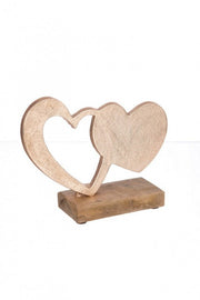 2x Heart Deva Decoration 20x16