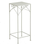 Metal Milena 1-3 Square Column, White, 30x30x73cm