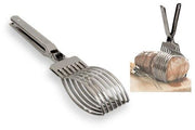 Professional tongs for roasts, chromed and high quality, model 715