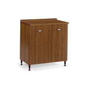 Antique Walnut kitchen base unit Cm 80x50xH 85 with 2 doors