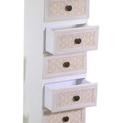 Lausanne wooden cabinet 7 cream drawers cm29x23h109
