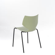 Green polypropylene chair