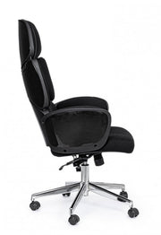Armstrong upholstered office armchair in black