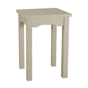 Nantes display table in gray wood