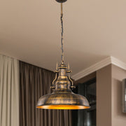 Tarus pendant lamp industrial style antique gold MDL4468