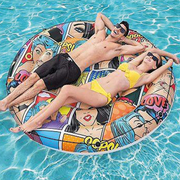 Inflatable comics island