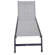 Claveland aluminum sunbed anthracite